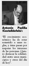 Antonio Padilla (Alcalde de Castelldefels)